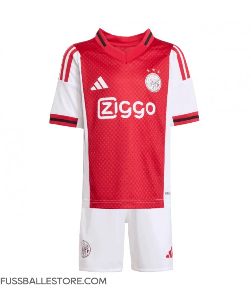 Günstige Ajax Kasper Dolberg #9 Heimtrikotsatz Kinder 2025-26 Kurzarm (+ Kurze Hosen) Günstige Ajax Kasper Dolberg #9 Heimtrikotsatz Kinder 2025-26 Kurzarm (+ Kurze Hosen)